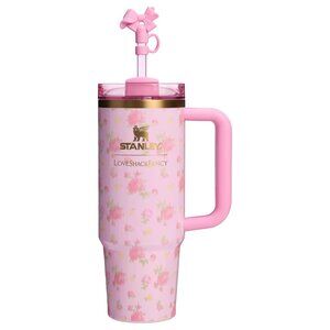 Stanley 30 oz Love Shack Fancy Quencher Flowstate Tumbler Ibiza Sunset